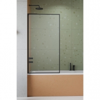 Шторка на ванну Radaway Modo Black F SL PNJ II 1000Lx1500 прозоре