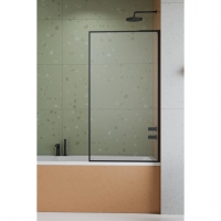Шторка на ванну Radaway Modo Black F SL PNJ II 800Rx1500 прозоре