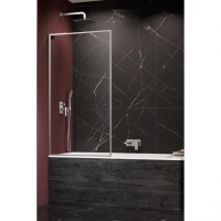 Шторка на ванну Radaway Modo Brushed Nickel F SL PNJ II 800Lx1500 прозоре