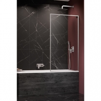 Шторка на ванну Radaway Modo Brushed Nickel F SL PNJ II 500Rx1500 прозоре