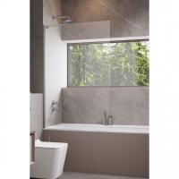 Шторка на ванну Radaway Modo SL Brushed Nickel PNJ II 500Lx1500 прозоре
