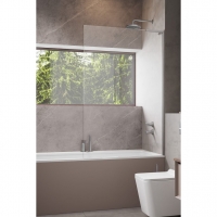 Шторка на ванну Radaway Modo SL Brushed Nickel PNJ II 900Rx1500 прозоре