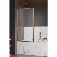 Шторка на ванну Radaway Modo Brushed Copper F SL PNJ II 700Lx1500 прозоре