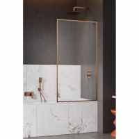Шторка на ванну Radaway Modo Brushed Copper F SL PNJ II 500Rx1500 прозоре