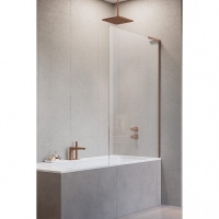 Шторка на ванну Radaway Modo SL Brushed Copper PNJ II 800Rx1500 прозоре