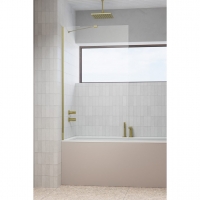 Шторка на ванну Radaway Modo New PNJ II Brushed Gold 600x1500 прозоре