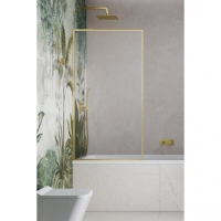 Шторка на ванну Radaway Modo Brushed Gold F SL PNJ II 500Lx1500 прозоре