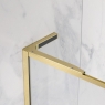 Шторка на ванну Radaway Modo Brushed Gold F SL PNJ II 600Lx1500 прозоре
