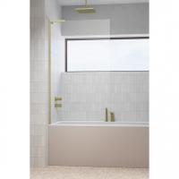 Шторка на ванну Radaway Modo SL Brushed Gold PNJ II 900Lx1500 прозоре