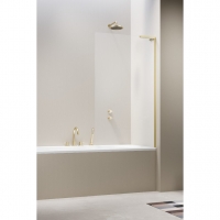Шторка на ванну Radaway Modo SL Brushed Light Gold PNJ II 800Rx1500 прозоре