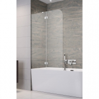 Шторка на ванну Radaway Torrenta Chrome PND II 1200Lx1500 прозоре