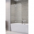 Шторка на ванну Radaway Torrenta Chrome PND II 1200Lx1500 прозоре