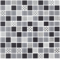 Мозаїка Котто Кераміка GM 4053 C3 Gray M-Gray W-Structure 300x300x4 