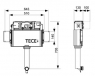 Бачок Tece 9041008 для напольного унитаза