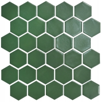 Мозаїка Котто Кераміка H 6010 Hexagon Forestgreen 295x295x9 