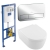 Комплект 4 в 1 Villeroy&Boch монтажная рама ViConnect 92246100 с клавишей смыва 92249061 и подвесным унитазом 5656HR01 Комплект 4 в 1 Villeroy&Boch монтажная рама ViConnect 92246100 с клавишей смыва 92249061 и подвесным унитазом 5656HR01