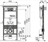 Инсталяционная система Tece 9300033 для подвесного унитаза
