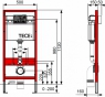 Комплект 5 в 1 унитаз подвесной Villeroy&Boch Omnia Architectura 5684HR01 с комплектом TECEbase kit 4в1 9400006