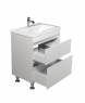 Тумба Мойдодыр Prime-60-U з умивальником COMO-60 00-0006345