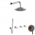 Душова система зі змішувачем Bugnatese Moon MOGF7127 Душова система зі змішувачем Bugnatese Moon MOGF7127
