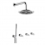 Душова система зі змішувачем Bugnatese Moon MOCR7127 Душова система зі змішувачем Bugnatese Moon MOCR7127