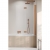 Шторка на ванну Radaway Nes Brushed Copper PND I 1000Rx1500 прозоре 
