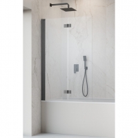 Шторка на ванну Radaway Nes Brushed GunMetal PND I 1000Lx1500 прозоре 