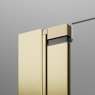 Шторка на ванну Radaway Nes Brushed Gold PNJ I 500Lx1500 прозоре