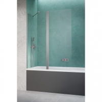 Шторка на ванну Radaway Nes Brushed Nickel PND II 1300Lx1500 прозоре
