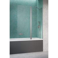 Шторка на ванну Radaway Nes Brushed Nickel PND II 1400Rx1500 прозоре