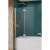 Шторка на ванну Radaway Nes Gold PND I 1200Lх1500 прозоре