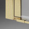 Шторка на ванну Radaway Nes Brushed Gold PND II 1000Lx1500 прозоре