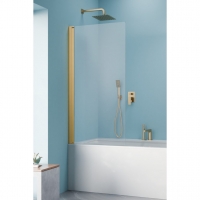 Шторка на ванну Radaway Nes Gold PNJ I 600Lх1500 прозоре