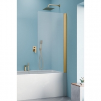 Шторка на ванну Radaway Nes Gold PNJ I 800Rх1500 прозоре