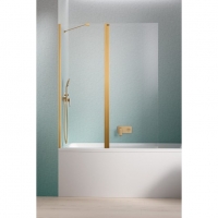 Шторка на ванну Radaway Nes Gold PND II 1200Lх1500 прозоре