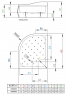 Душовий піддон Radaway Korfu Е 1000Rx800