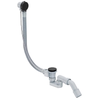 Сифон для ванни автоматичний Radaway Simple 2.0 80 см чорний матовий