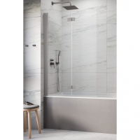 Шторка на ванну Radaway Nes Brushed Nickel PND I 1200Lx1500 прозоре