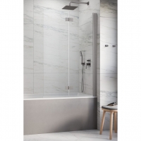 Шторка на ванну Radaway Nes Brushed Nickel PND I 1100Rx1500 прозоре 