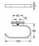 Бумагодержатель Grohe Selection 41068000