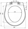Сидение для унитаза Alca Plast A3551