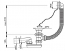 Сифон Alca Plast A502 для ванны