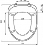 Сидение для унитаза Alca Plast A62