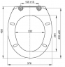 Сидение для унитаза Alca Plast A64 Softclose