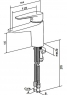 Смеситель для умывальника AmPm Inspire F5002100