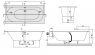 Ванна квариловая Villeroy&Boch Oberon Q199OBE2V-01 190х90 см