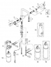 Смеситель для мойки Grohe Blue 31299000