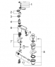 Смеситель для умывальника Grohe Veris 32183000