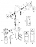 Смеситель для мойки Grohe Blue 33249000