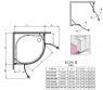 Кабина душевая Radaway EOS II PDD 100 3799472